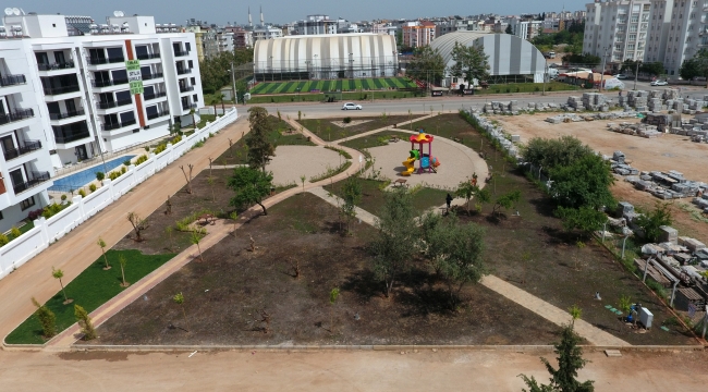 KIZILTOPRAK’TA YENİ PARK ÇALIŞMASI