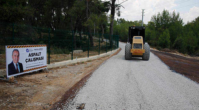 KURŞUNLU MAHALLESİ’NE SATHİ ASFALT 