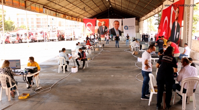 BÜYÜKŞEHİR İTFAİYE KADROSUNU GÜÇLENDİRİYOR