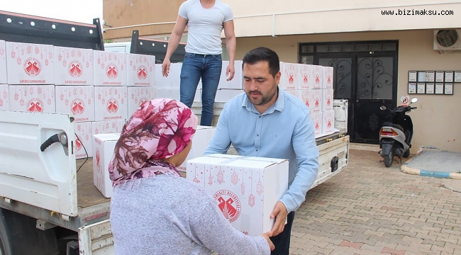 1 haftada 2 bin 500 aileye gıda kolisi dağıtıldı