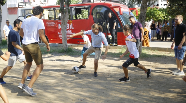 Gençlik Meclisi Üyeleri mahalle maçı yaptı