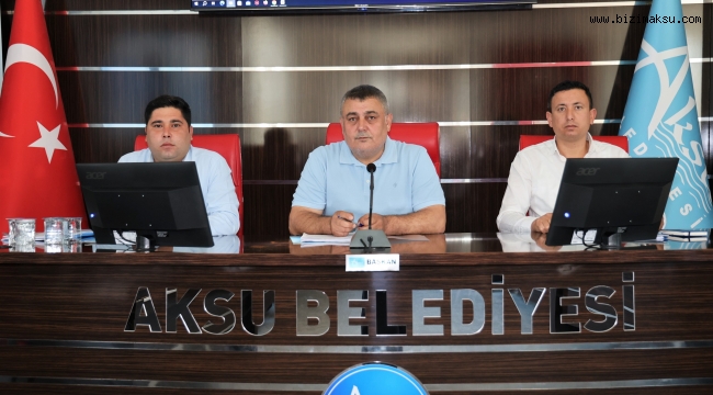 AKSU'DA HAZİRAN MECLİSİ GERÇEKLEŞTİ