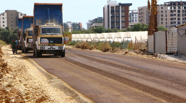 AKSU ALTINTAŞ’TA 35 KİLOMETRE YENİ YOL AÇILDI