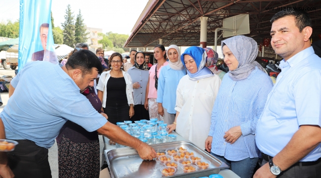 AKSU BELEDİYESİ, NARİN İÇİN LOKMA DAĞITTI