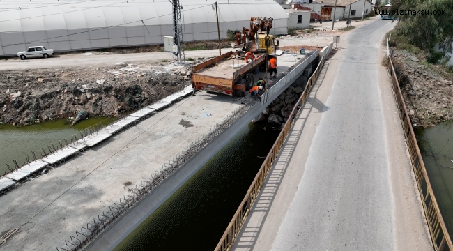 BÜYÜKŞEHİR’DEN KUNDU’YA YENİ KÖPRÜ