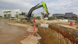 AKSU’DA 40 KİLOMETRELİK KANALİZASYON ÇALIŞMASINDA SONA YAKLAŞILDI