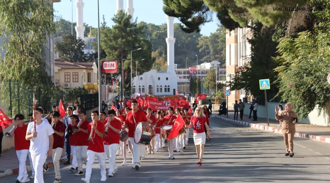 AKSU'DA CUMHURİYET BAYRAMI COŞKUYLA KUTLANDI