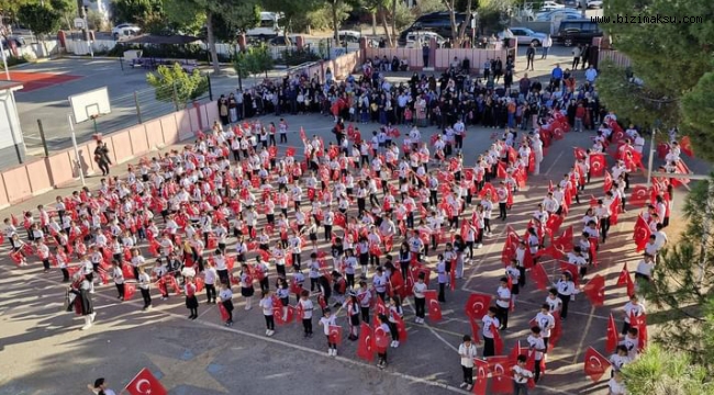 AKSU’DA OKULLAR CUMHURİYET BAYRAMINI KUTLADILAR