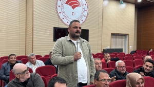 AK PARTİ AKSU’DA MUHTARLARLA TOPLANDI