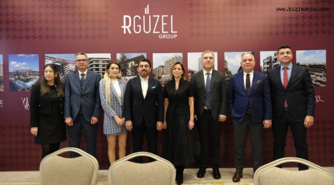 RGÜZEL GROUP PROJELERİNİ TANITTI