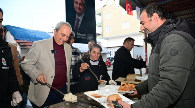 Kepez’in ilk iftarı Teomanpaşa Mahallesi’ne 