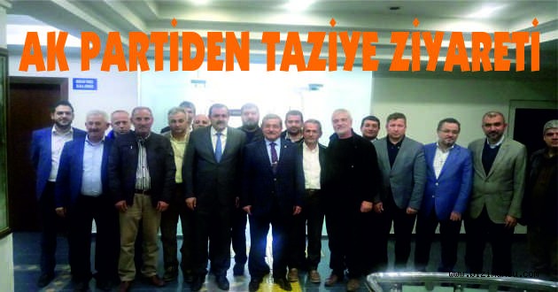 AK PARTİ ANTALYA İL YÖNETİMİNDEN EMNİYET TEŞKİLATINA BAŞSAĞLIĞI