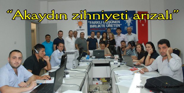 “Akaydın zihniyeti arızalı”