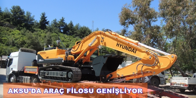 AKSU’DA ARAÇ FİLOSU GENİŞLİYOR