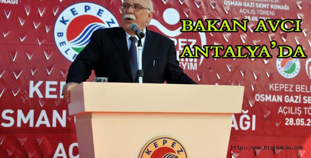 Bakan Avcı konağı hizmete açtı