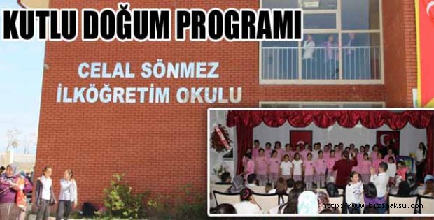 CELAL SÖNMEZ İLKÖĞRETİM’DE KUTLU DOĞUM