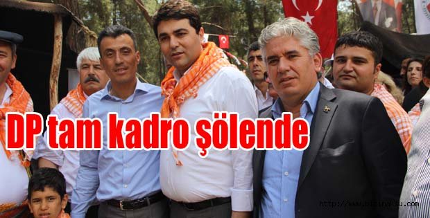 DP tam kadro şölende