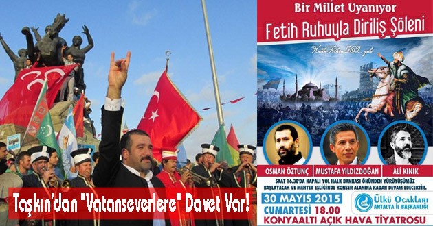 Emrah Taşkın'dan "Vatanseverlere" Davet Var!