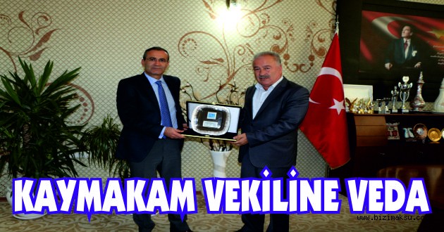 KAYMAKAM VEKİLİNE VEDA