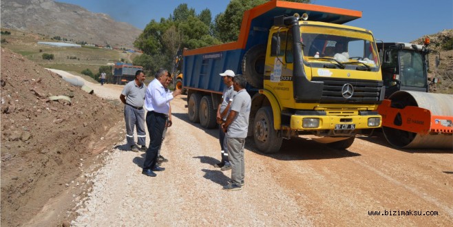 Korkuteli’nde asfalt hazırlığı