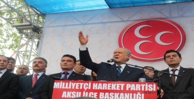 MHP Lideri DEVLET BAHÇE'Lİ Aksu'da