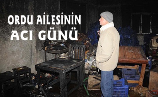 ORDU AİLESİNİN ACI GÜNÜ