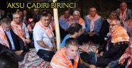 AKŞEHİR YÖRÜK ŞÖLENİ’NDE AKSU ÇADIRI BİRİNCİ OLDU