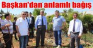 BAŞKAN YILDIRIM’DAN ANLAMLI BAĞIŞ