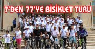 BİSİKLET TUTKUNLARI AKSU’DA PEDAL ÇEVİRDİ