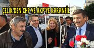 ÇELİK’DEN CHP VE AKP’YE KARANFİL