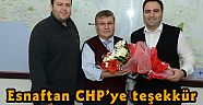 Esnaftan CHP’ye teşekkür