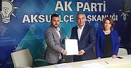 HALİM OKUDAN AKSU'YA AK PARTİDEN ADAY ADAYI