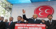 MHP Lideri DEVLET BAHÇE'Lİ Aksu'da