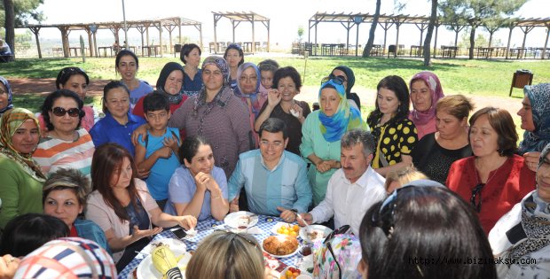 Tütüncü Ak Partili kadınların pikniğinde