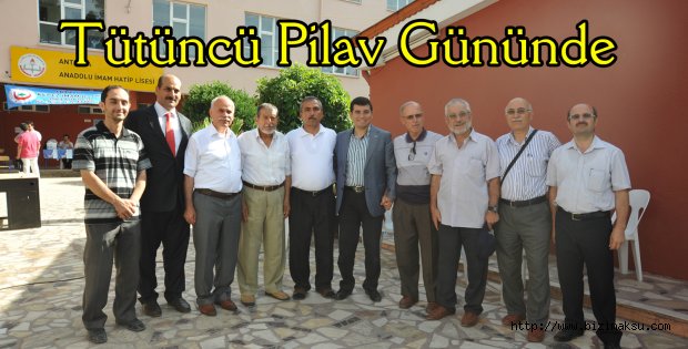 Tütüncü ANİMDER’in “Pilav Günü” etkinliğinde