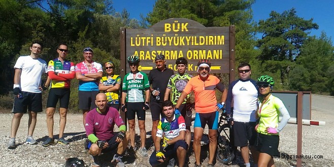 YOLDAŞLAR BÜK ARAŞTIRMA ORMANINA PEDAL ÇEVİRDİ